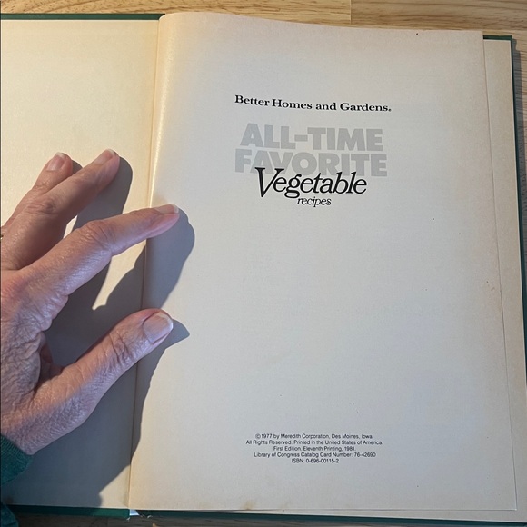 1977 Vintage Better Homes & Gardens Vegetable recipes with Favorite vegetables - Picture 3 of 12